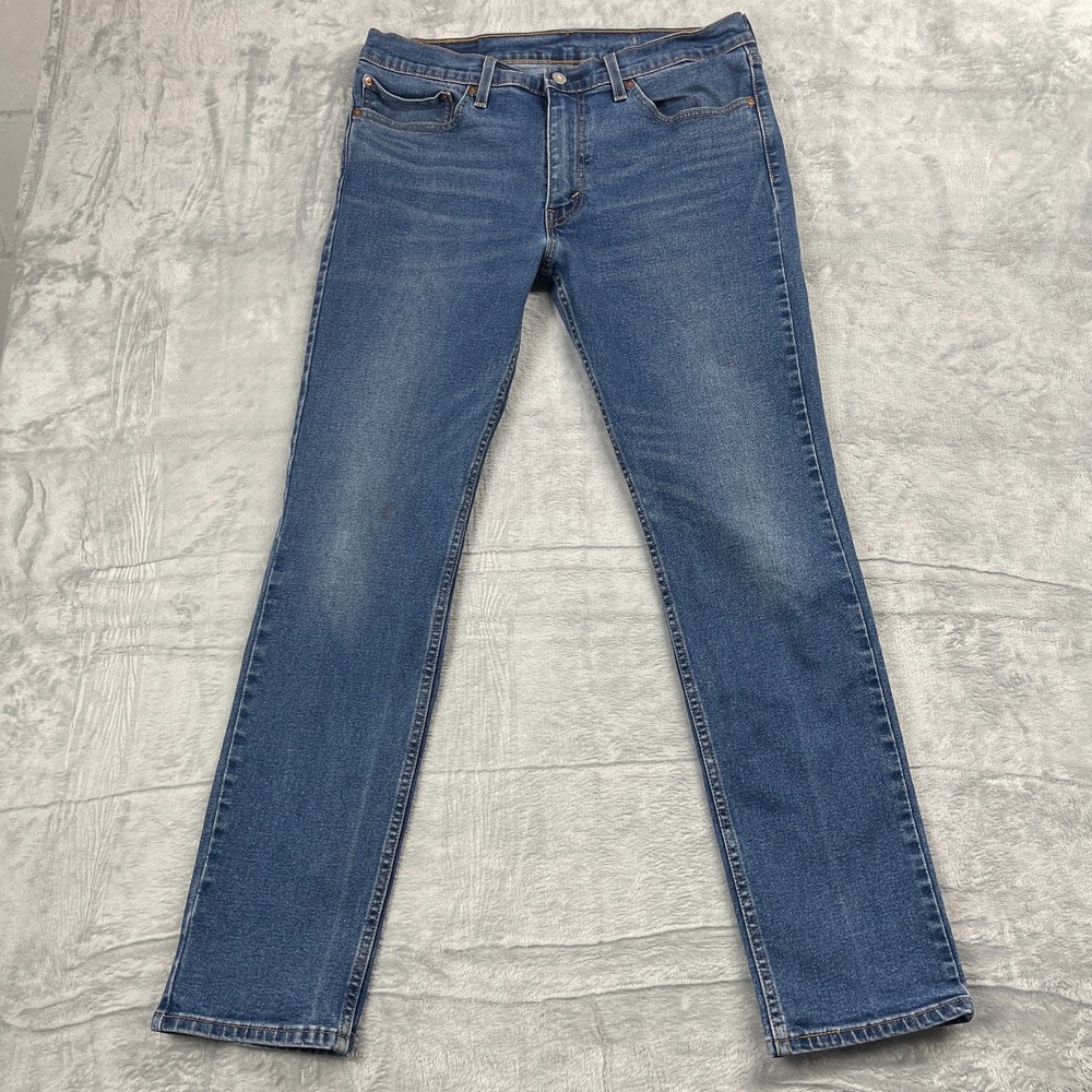 Levi's 511 Jeans Mens 34x32 Blue Denim All Seasons Tech Straight Leg Streetwear